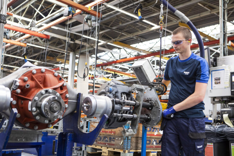 Daf a produit son 3 000 000e essieu à Westerlo (Belgique)