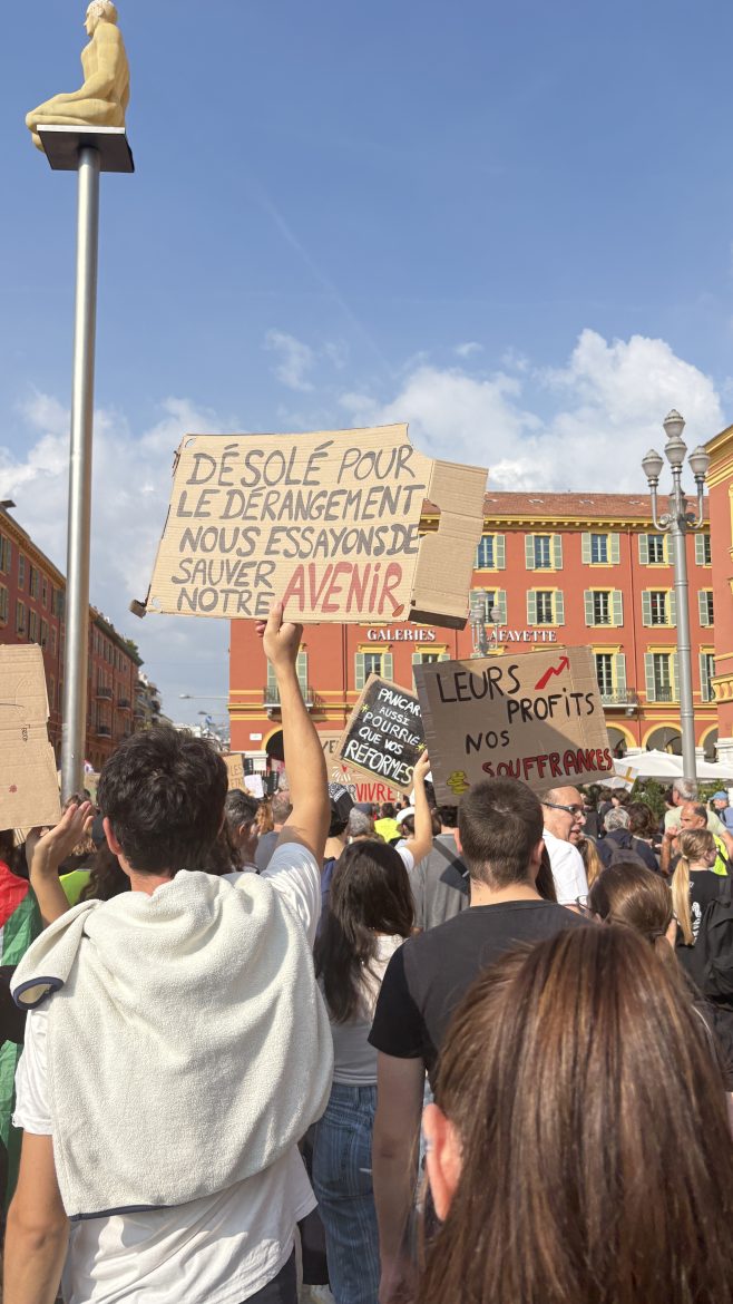 Manifestations à Nice : que retenir de la journée du 17 octobre ?